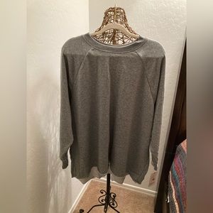 Secret Treasures- Gray Sleepwear Top- Women Size L (12-14)